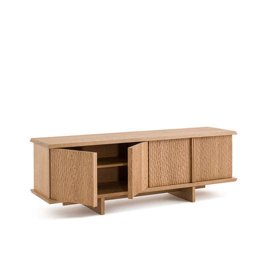 Cegou Natural Oak 4-Door Sideboard